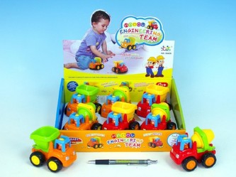 Auto 4x4 9cm na setrvačník  2 druhy 2 barvy - 1 kus