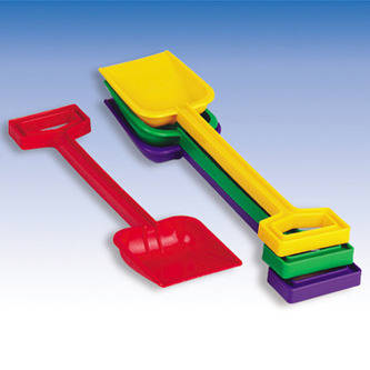 Lopata plast 44cm 4 barvy nářadí Lopata plast 44cm 4 barvy nářadí