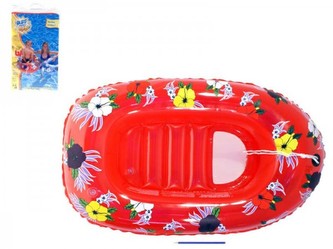 Člun nafukovací s průzorem tropical 112x71cm;2 barvy v sáčku 3-6 let - 1 kus