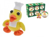 Tvořivá hmota Paulinda Happy Duck 40g 12druhů v kelímku 12ks v DBX - 1 kus