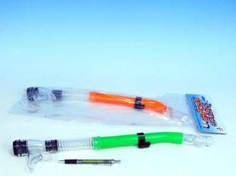 Šnorchl 48cm 3 barvy v sáčku 1ks