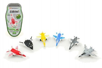 Letadlo plast 7cm, na kartě - 1 kus