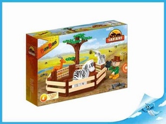 BanBao stavebnice Safari se zvířátky + 1 ToBees
