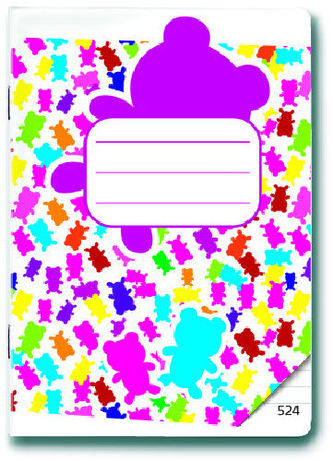 Sešit 524 GUMMY BEARS