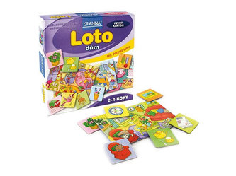 LOTO dům - Mé první hry 2-4 roky LOTO dům - Mé první hry 2-4 roky