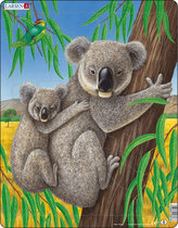 Puzzle Medvídek Koala s mládětem 25 dílků