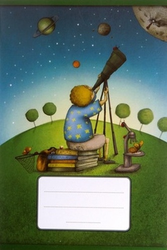 Školní sešit Duhová kočka 545 čtverečkovaný, A5