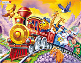 Puzzle MAXI - Cirkusový vlak/30 dílků