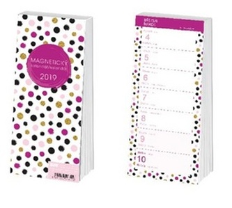 Magnetický kalendář 2019 Dots