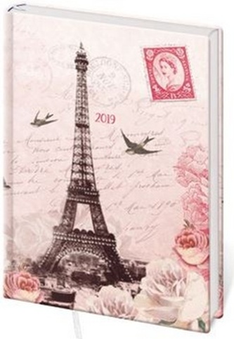 Diář 2019 A7 LYRA týdenní Paris