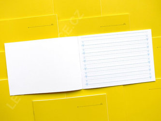 Sešit A5 s liniaturou pro 1. ročník ZŠ