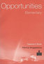 Opportunities: Elementary Teacher´s Book