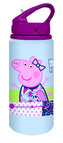 Prastáko Peppa - Hliníková lahvička na pití s brčkem 500ml