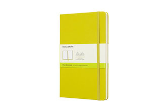Moleskine: Zápisník tvrdý čistý žlutý L