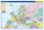 Evropa - příruční fyzická/politická mapa A3/1: 17 mil.