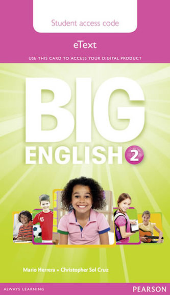 Big English 2 Pupil´s eText Access Code (standalone)
