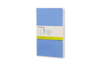 Moleskine: Volant zápisníky 2 ks čisté světle modré L