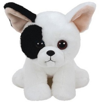 Beanie Babies MARCEL bílý pes reg