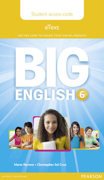 Big English 6 Pupil´s eText Access Code (standalone)