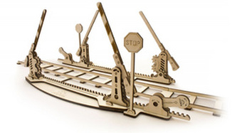 Dřevěný mechanický model Koleje Dřevěný mechanický model Koleje