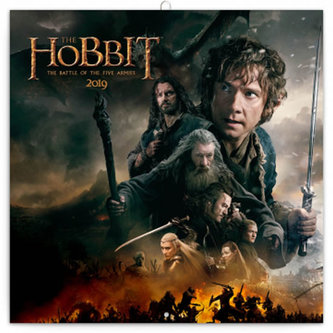 Poznámkový kalendář Hobbit 2019