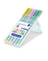 Linery "Triplus 334 Pastel", sada 6 barev - pastelové, 0,3mm, STAEDTLER