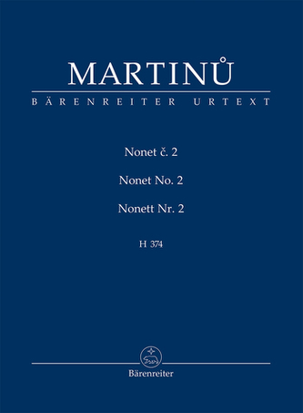 Nonet č. 2 H. 374, studijní partitura TP 440