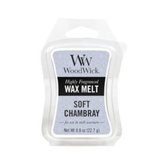 WoodWick Vonný vosk Soft Chambray 22,7 g unisex