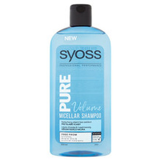 Syoss Micelární šampon pro slabé vlasy Pure Volume (Micellar Shampoo) 500 ml woman