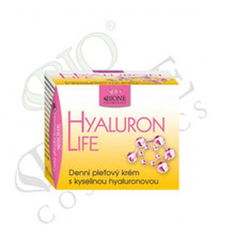 Bione Cosmetics Denní pleťový krém s kyselinou hyaluronovou Hyaluron Life 51 ml woman Bione Cosmetics Denní pleťový krém s kyselinou hyaluronovou Hyaluron Life 51 ml woman