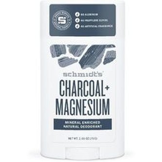 Schmidt´s Tuhý deodorant dřevěné uhlí + hořčík (Signature Active Charcoal + Magnesium Deo Stick) 58 ml woman