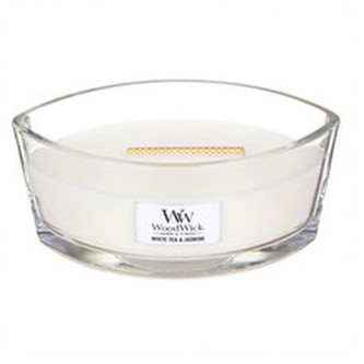 WoodWick Vonná svíčka loď White Tea & Jasmine 453 g unisex