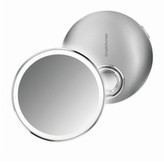 Simplehuman Kapesní dobíjecí kosmetické zrcátko Sensor Compact s LED osvětlením, 3x zvětšení Kapesní dobíjecí kosmetické zrcátko Sensor Compact s LED osvětlením, 3x zvětšení - Varianta Černá nerez ocel woman
