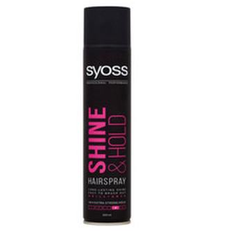 Syoss Lak na vlasy Shine & Hold 4 (Hairspray) 300 ml woman