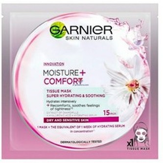 Garnier Textilní pleťová maska Moisture + Comfort 32 g woman