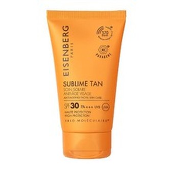 Eisenberg Pleťový opalovací krém proti vráskám SPF 30 (Anti-Ageing Facial Sun Care) 50 ml unisex