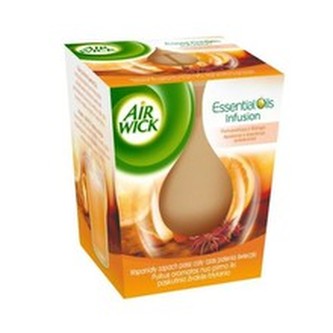 Air Wick Vonná svíčka ve skle Pomeranč a sváteční koření 105 g unisex