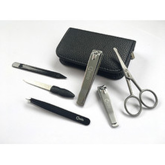 Credo Solingen Luxusní kožená manikúra pro muže Gentlemen 2 unisex