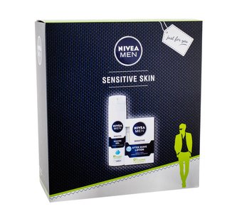 Nivea Dárková sada na holení Sensitive Skin man