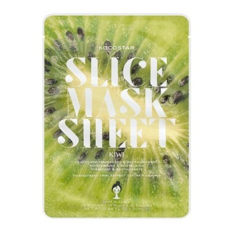 Kocostar Hydratační a revitalizační plátková maska Kiwi (Slice Sheet Mask) 20 ml woman