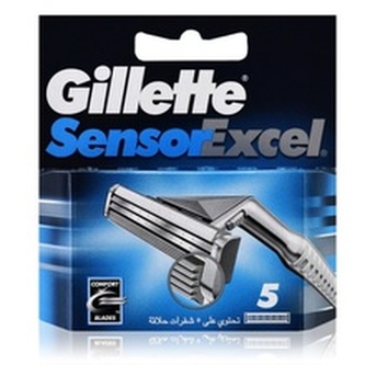 Gillette Náhradní hlavice Sensor Excel Náhradní hlavice Sensor Excel - Varianta 5 ks man