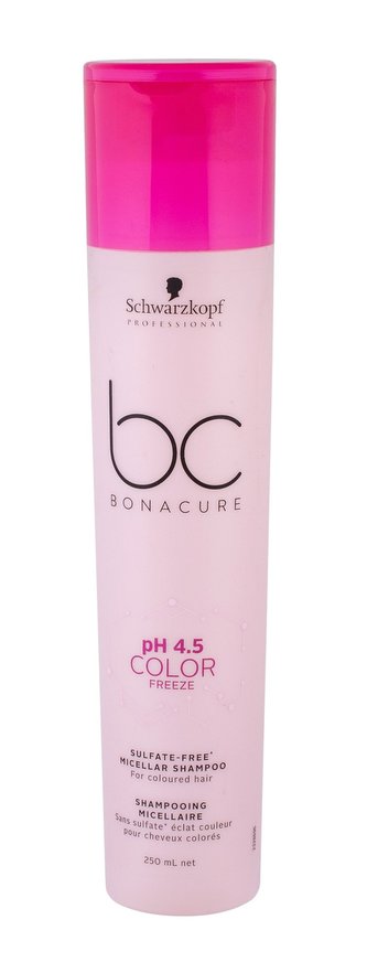 Schwarzkopf Professional Micelární bezsulfátový šampón BC Bonacure Color pH 4.5 (Micelar Shampoo) Micelární bezsulfátový šampón BC Bonacure Color pH 4.5 (Micelar Shampoo) - Objem 250 ml woman