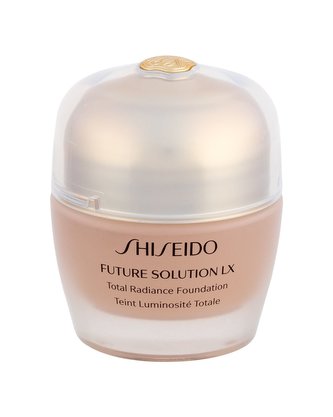 Shiseido Rozjasňující tekutý make-up SPF 20 Future Solution LX (Total Radiance Foundation) 30 ml Odstín N2 Neutral woman