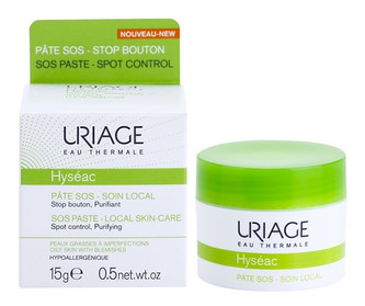 Uriage Lokální péče na noc proti nedokonalostem aknózní pleti Hyséac (SOS Paste Local Skin-Care) 15 ml unisex Uriage Lokální péče na noc proti nedokonalostem aknózní pleti Hyséac (SOS Paste Local Skin-Care) 15 ml unisex