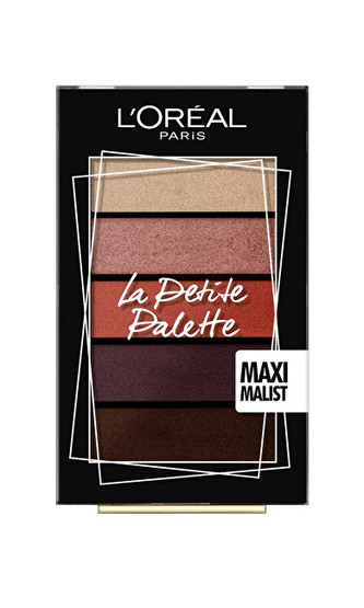 L´Oréal Paris Paletka očních stínů La Petite Palette 5 x 0,8 g Paletka očních stínů La Petite Palette 5 x 0,8 g - Odstín Nudist woman