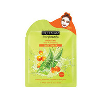 Freeman Hydratační látková maska Aloe vera a rakytník (Hydrating Sheet Mask) 25 ml woman