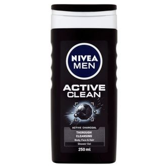 Nivea Sprchový gel pro muže Active Clean Sprchový gel pro muže Active Clean - Objem 500 ml man