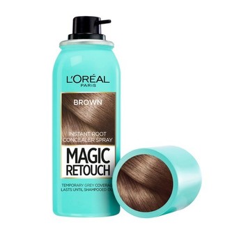 L´Oréal Paris Vlasový korektor šedin a odrostů Magic Retouch (Instant Root Concealer Spray) 75 ml Vlasový korektor šedin a odrostů Magic Retouch (Instant Root Concealer Spray) 75 ml - Odstín 08 Golden Brown woman