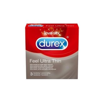 Durex Kondomy Feel Ultra Thin Kondomy Feel Ultra Thin - Varianta 10 ks man