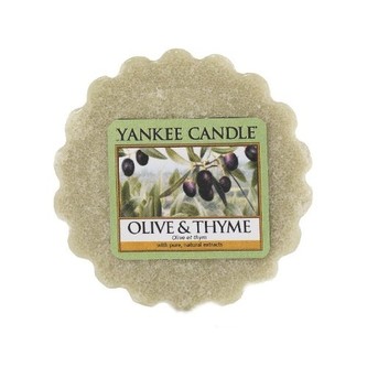 Yankee Candle Vonný vosk do aromalampy Olivy a tymián (Olive & Thyme) 22 g unisex